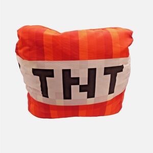 Minecraft TNT Pixel Plush Pillow Floor Puff